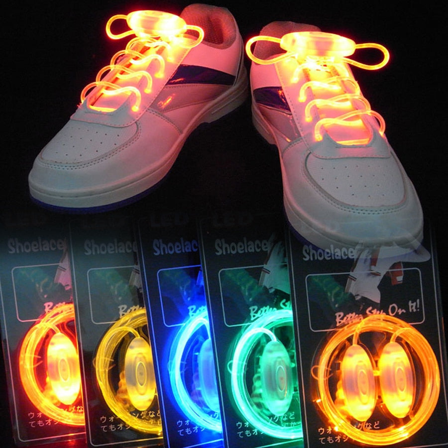 Colorful LED Flash Light Up Shoe Laces