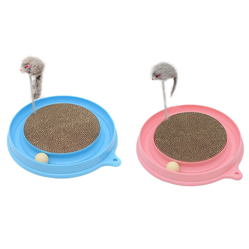 Cat Scratch & Catch Interactive Pet Turbo Toy