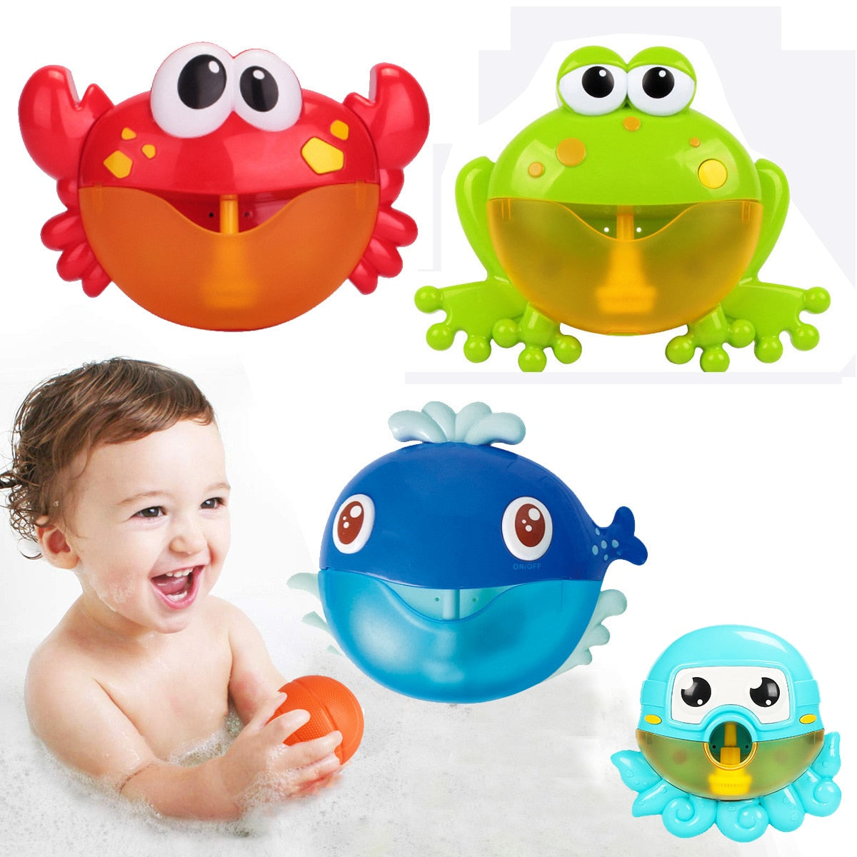 Bubble Machine Kids Bath Toy