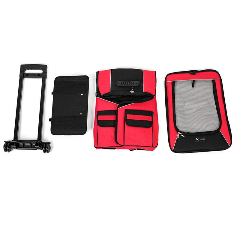 TAILUP Outdoor Head Out Double Shoulder Portable Travel Pet Dog Backpack Bag