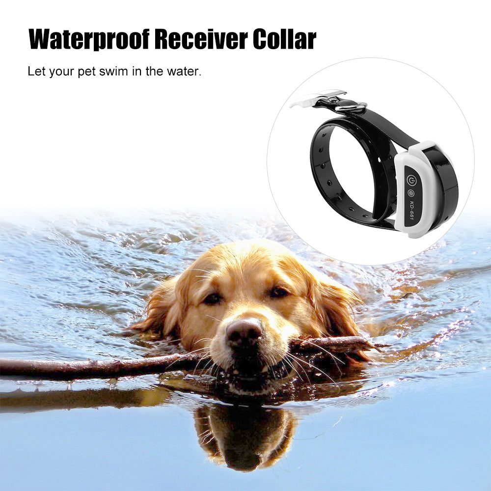 Wireless Waterproof Remote Electronic Fencing Dog Training Collar