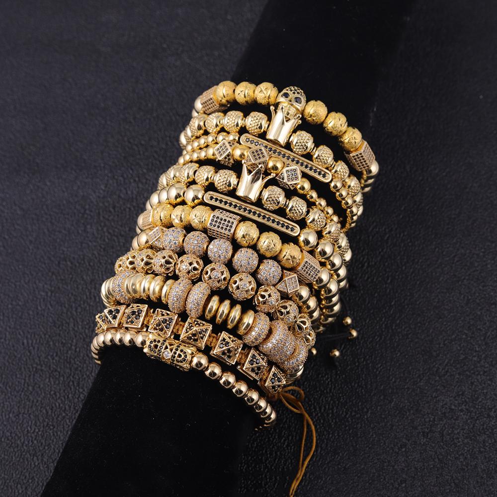 4pcs/set Luxury Men Bracelet
