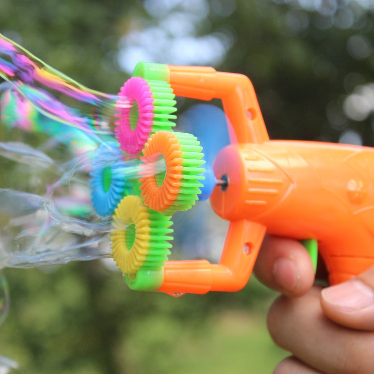 Electric Soap Bubble Gun