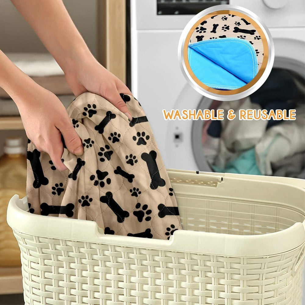 Reusable 3 Layer Absorbent Dogs Diapers Pads