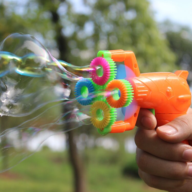 Electric Soap Bubble Gun