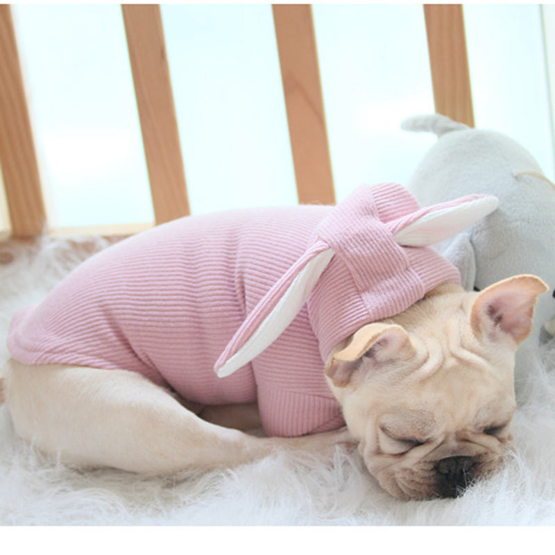 Rabbit Ear Dog Clothes
