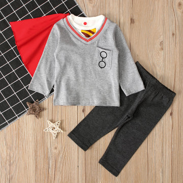 College Style Three Pieces Of Cape