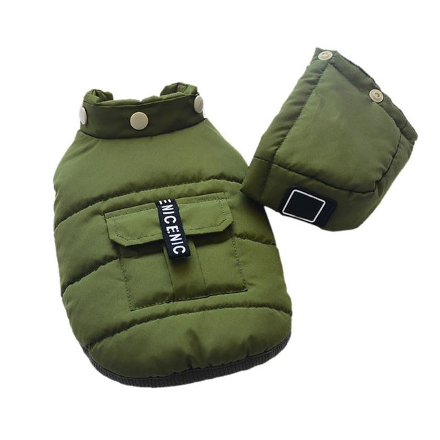 Dogs Padded Winter Warming Coat