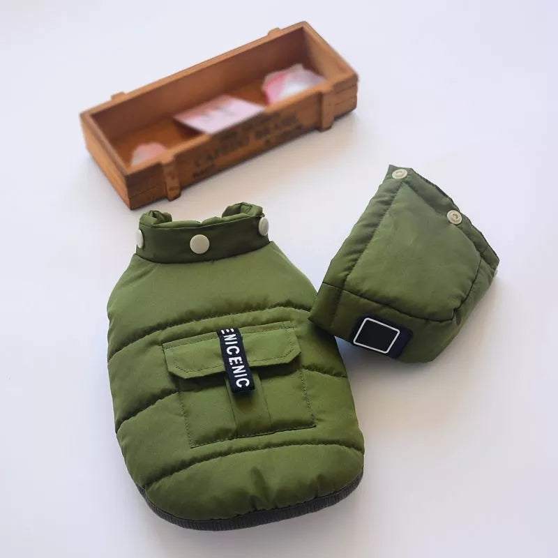 Dogs Padded Winter Warming Coat