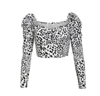 Slim Leopard Small Tube Top