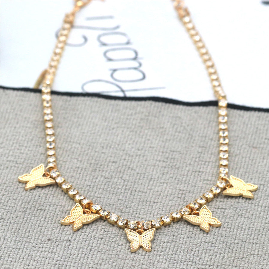 Butterfly Pendant Necklace
