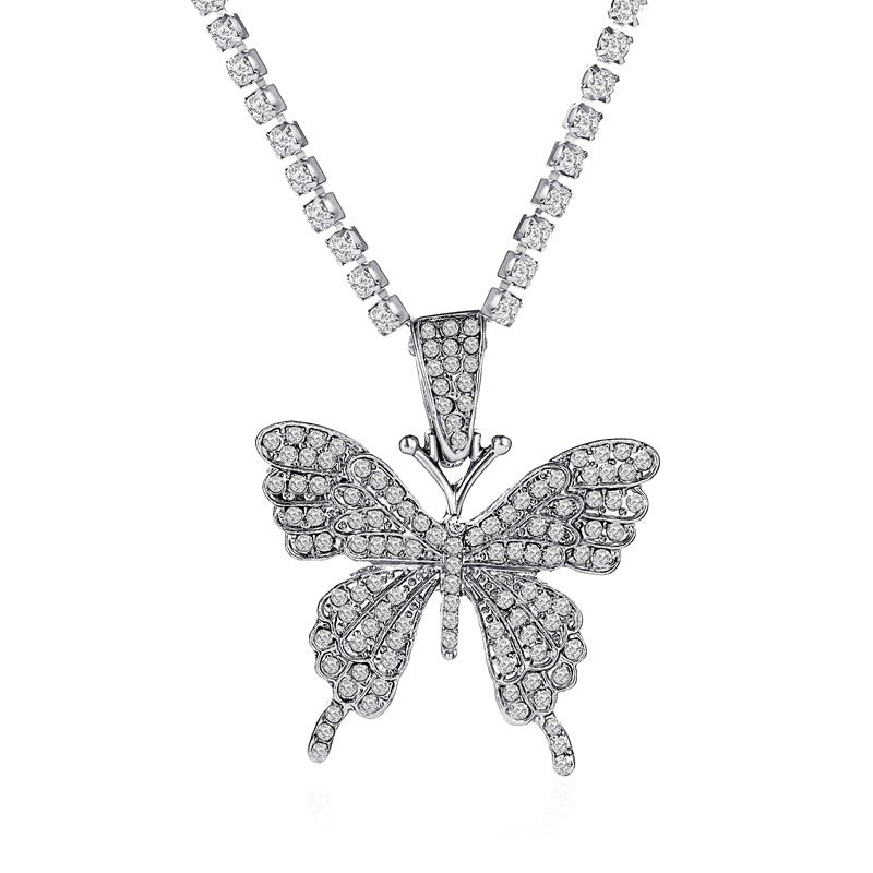 Butterfly Pendant Necklace