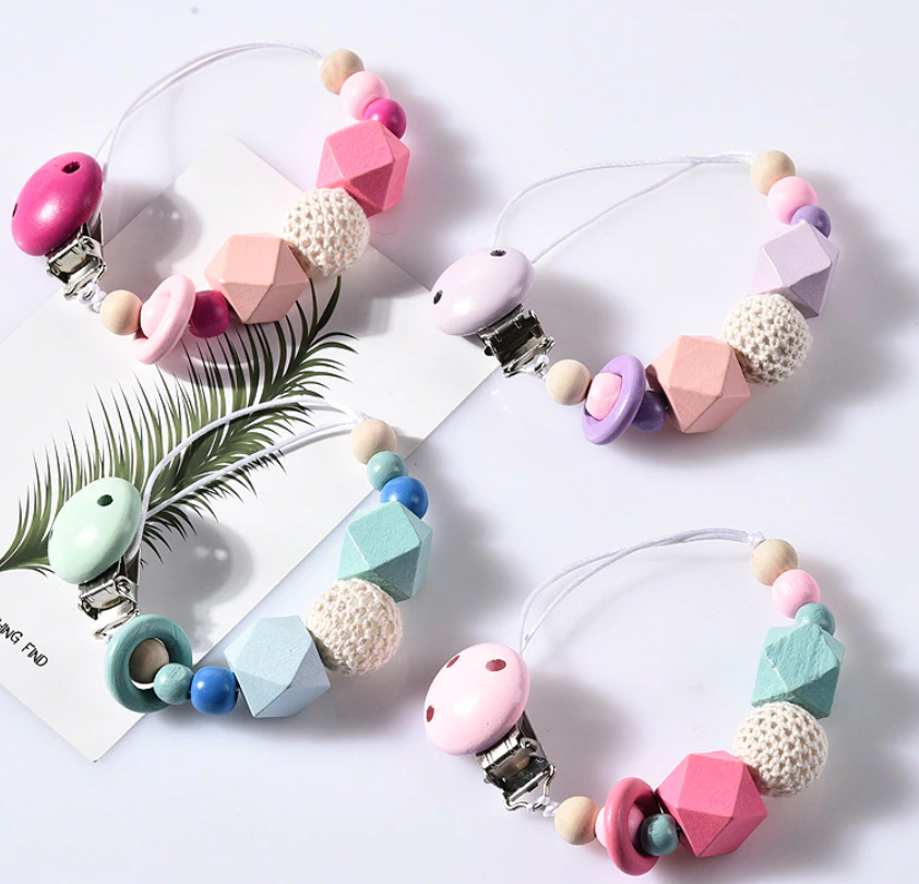 Wooden Pacifier Holder