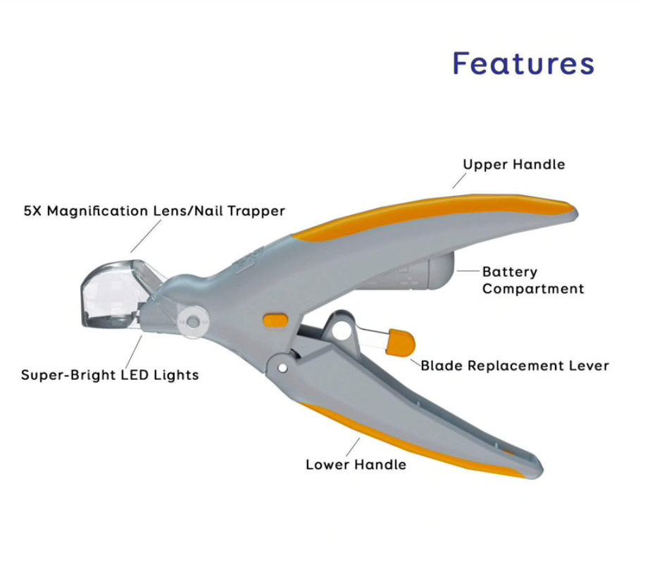 Illuminated Pet Nail Trimmer
