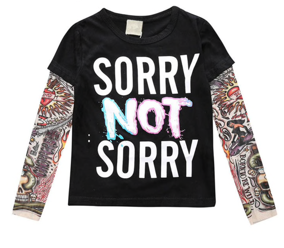 Kid's Tattoo Sleeve T-Shirt