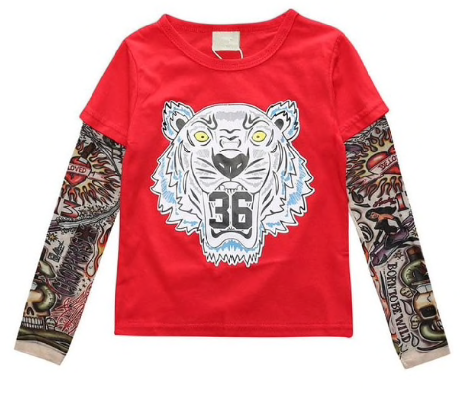 Kid's Tattoo Sleeve T-Shirt