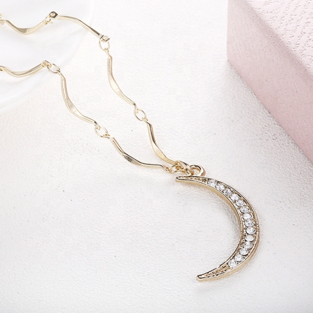 Crescent Moon Pendant