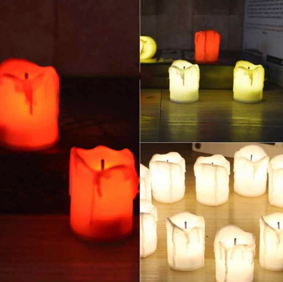 Halloween Led Candles (24 pcs)