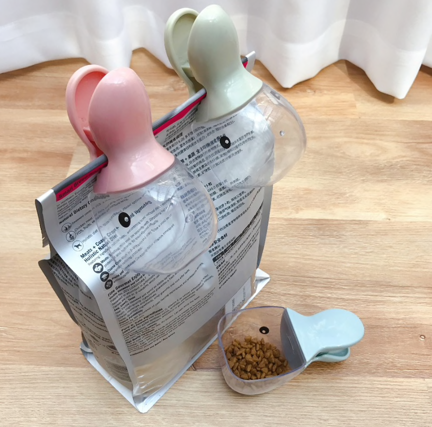 Pet Food Clip & Spoon