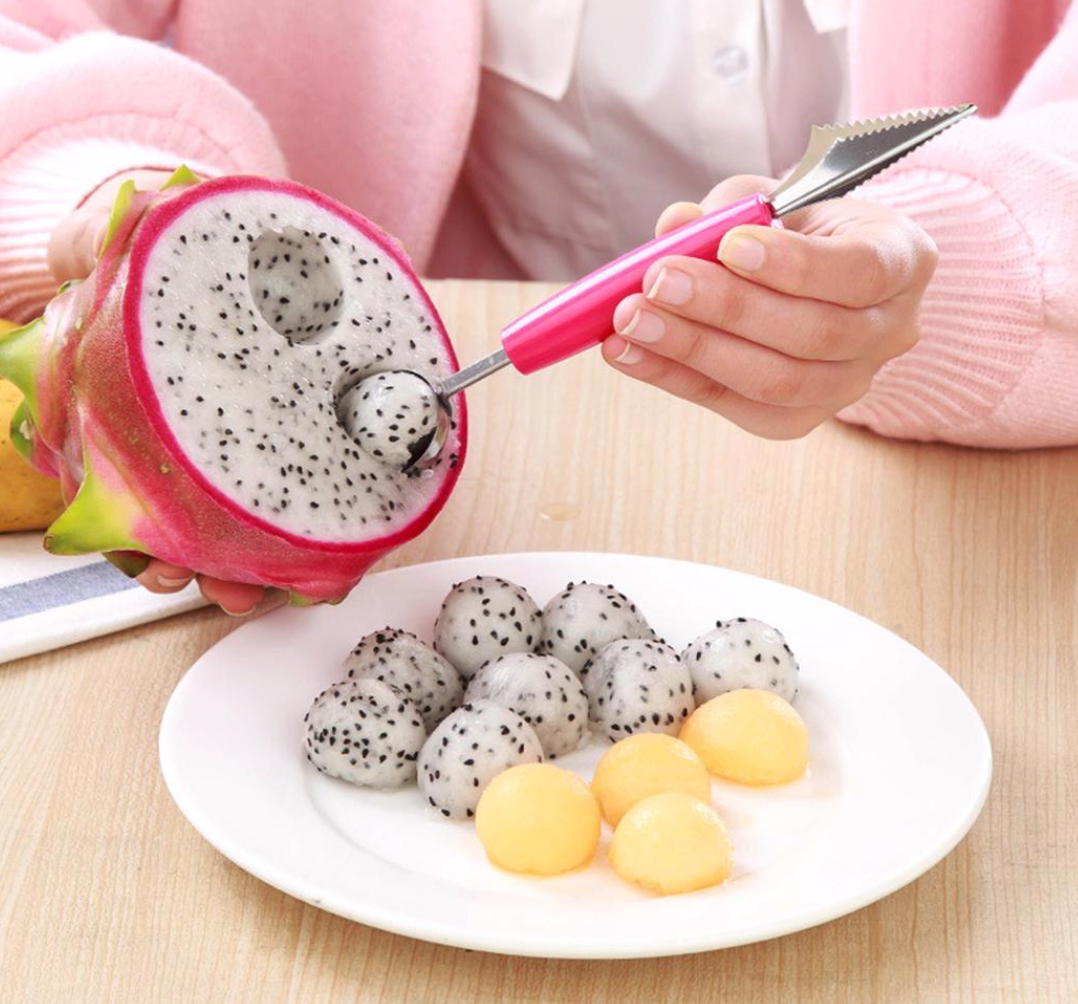 Food Scooper & Cutter 2 in 1