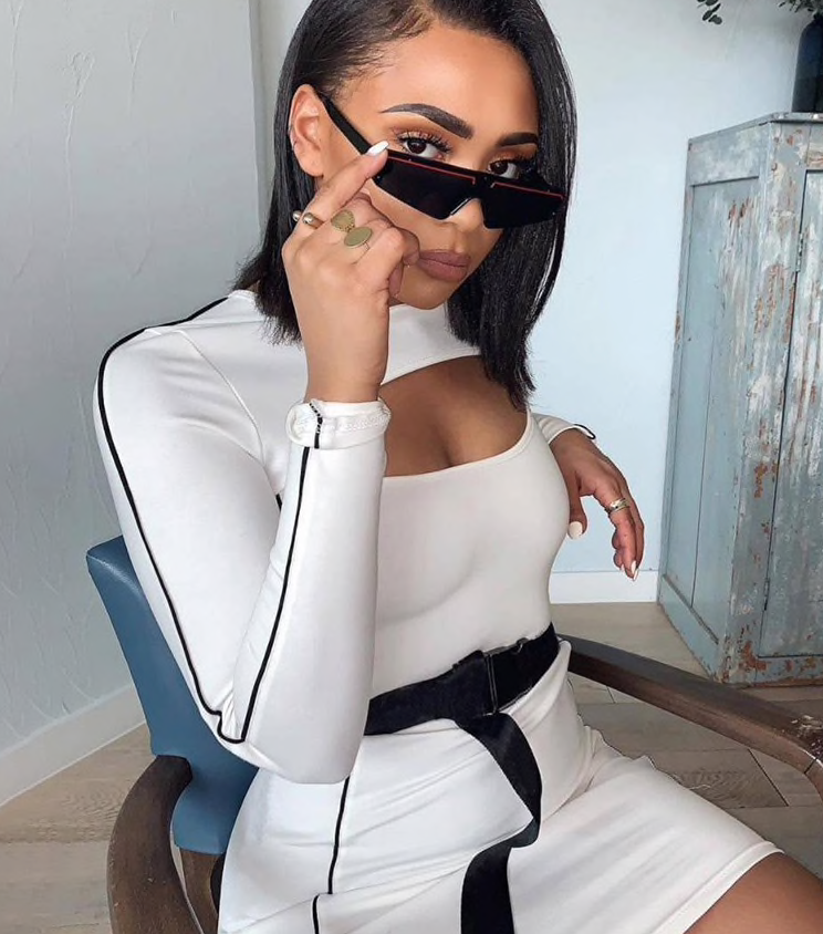 Upper Tear Mono Dress