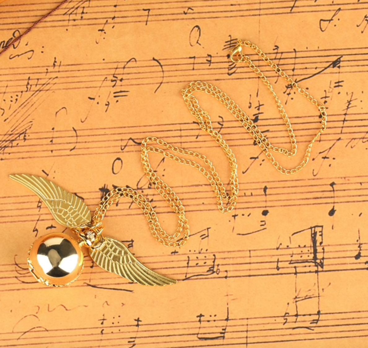 Snitch Necklace & Watch