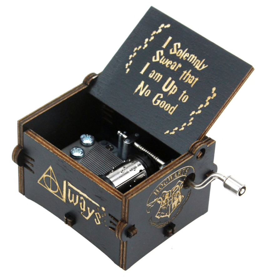 Harry Potter Wooden Music Box