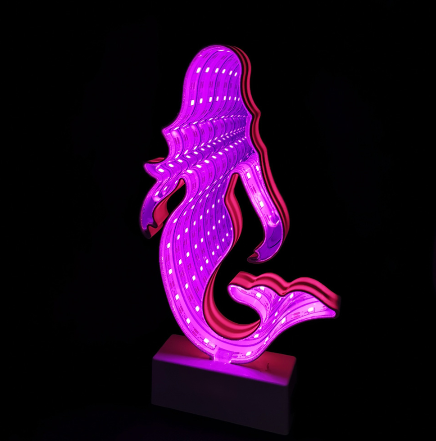 Led Double-Sided Mermaid