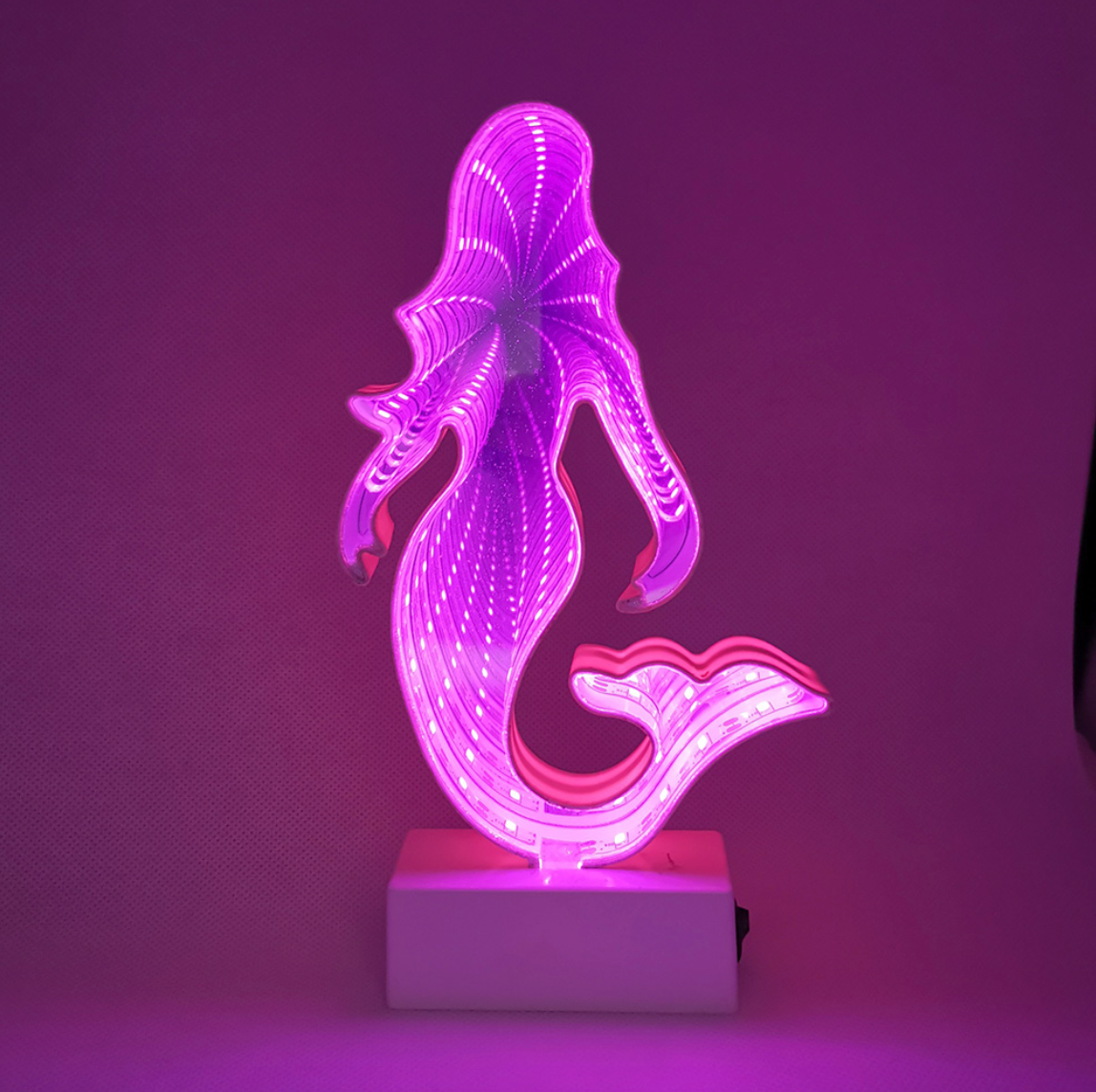Led Double-Sided Mermaid