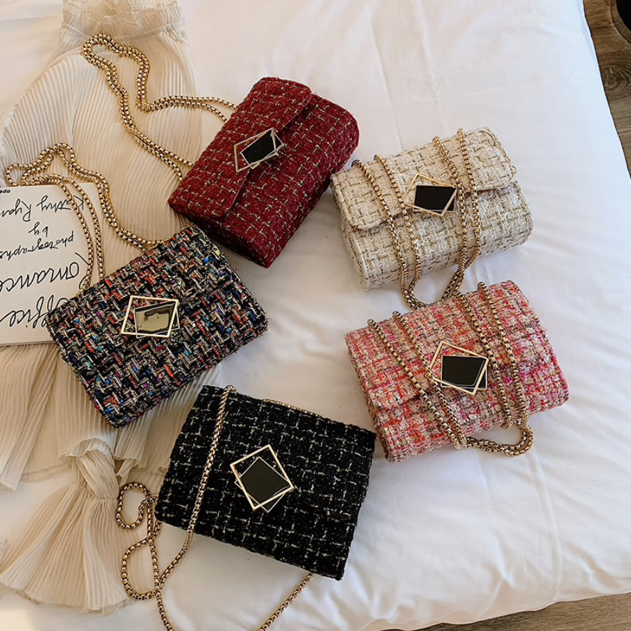 Wool Crossbody Bags
