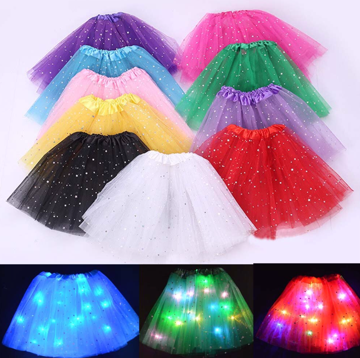 LED Princess Tulle Tutu