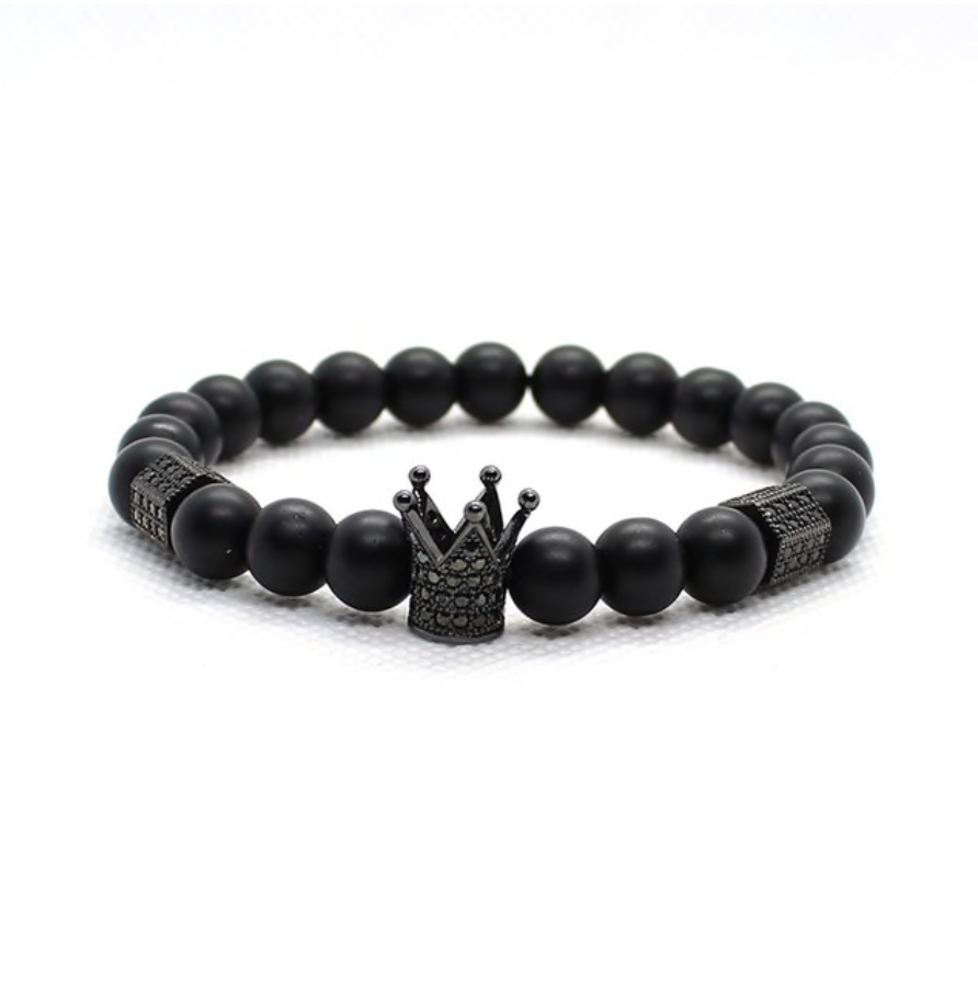 Skulls & Crown Men Bracelet