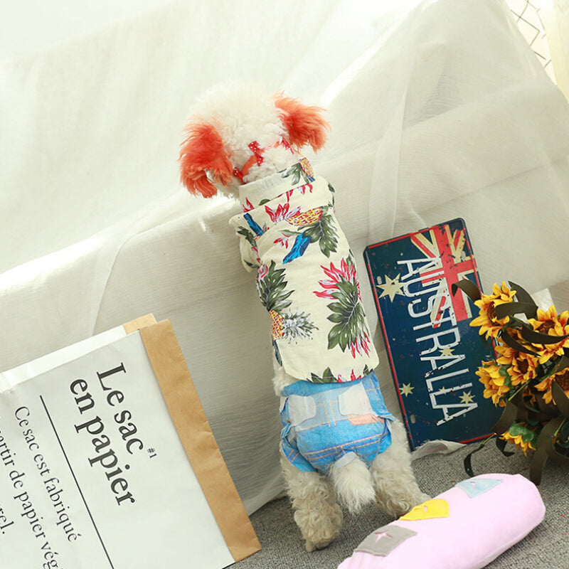 Dog Summer Beach Shirt