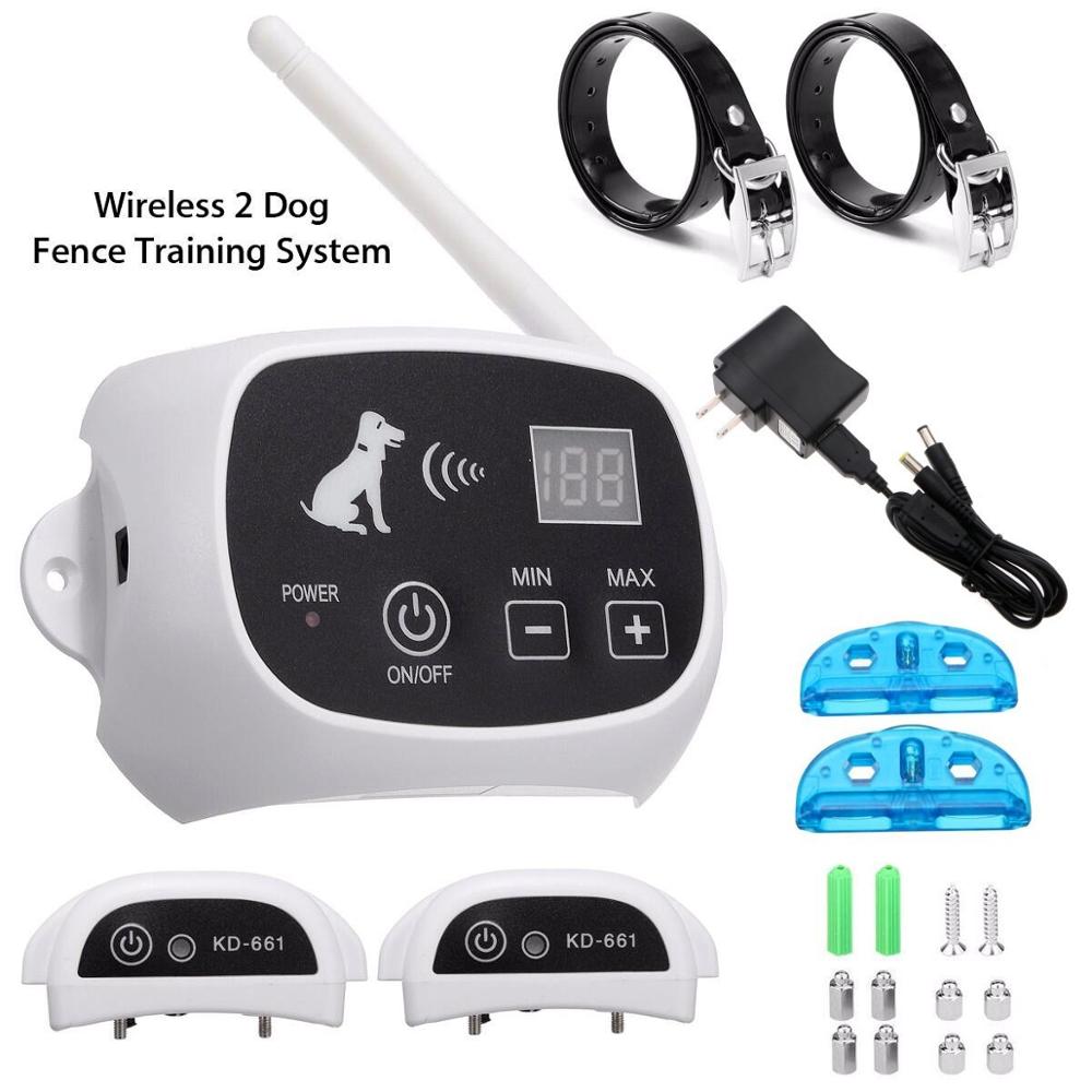 1/2/3 Wireless Electric Dog Pet Fence Shock Collar Transmitter