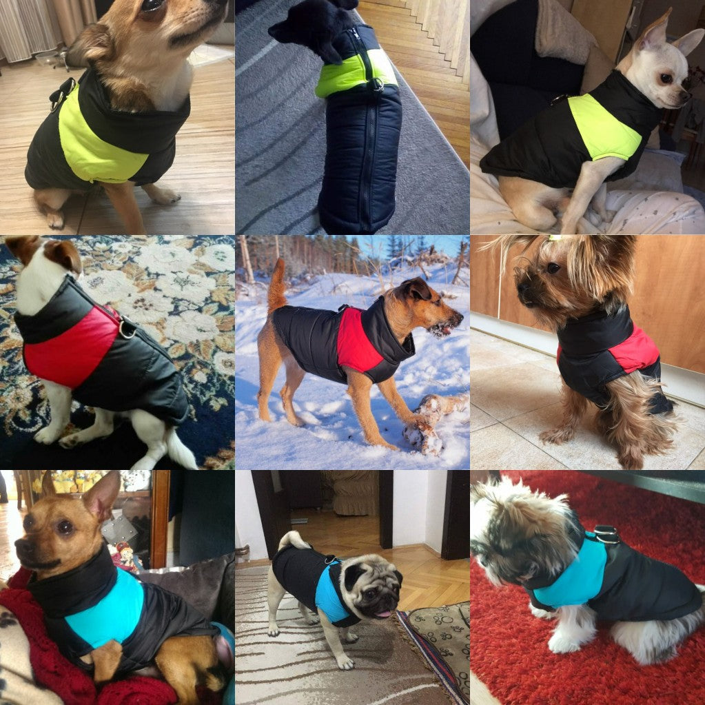 Winter Windproof Warm Dog Vest