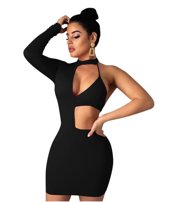 Half Bodycon Dress