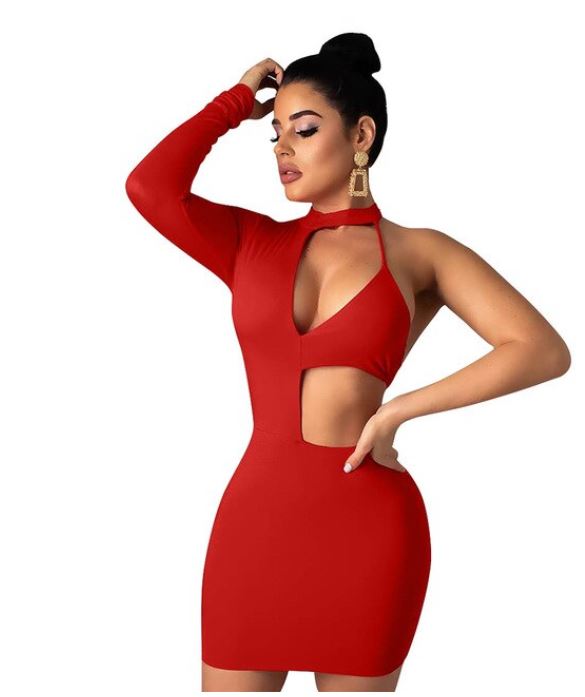 Half Bodycon Dress