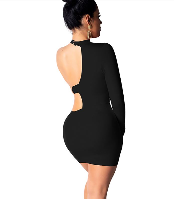 Half Bodycon Dress