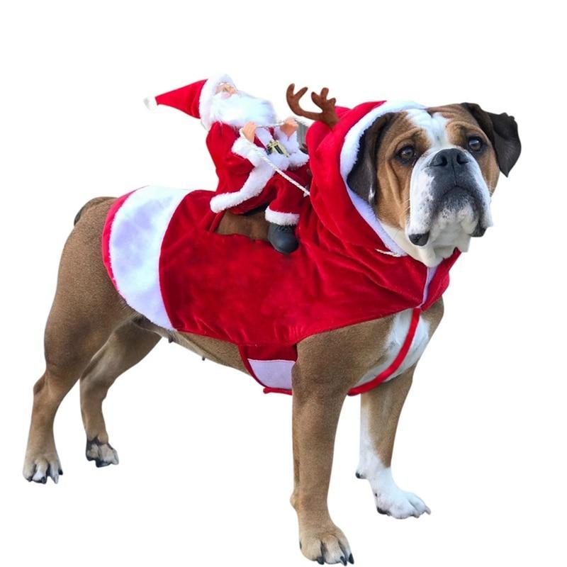 【Christmas sale-BUY 2 GET EXTRA 10% DISCOUNT】Christmas Dog Santa Party Costumes - ChoiceBird