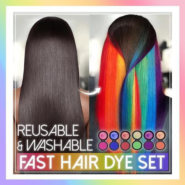 【Christmas sale-BUY 2 GET Extra 10% DISCOUNT】Reusable & Washable Fast Hair Dye Set - ChoiceBird
