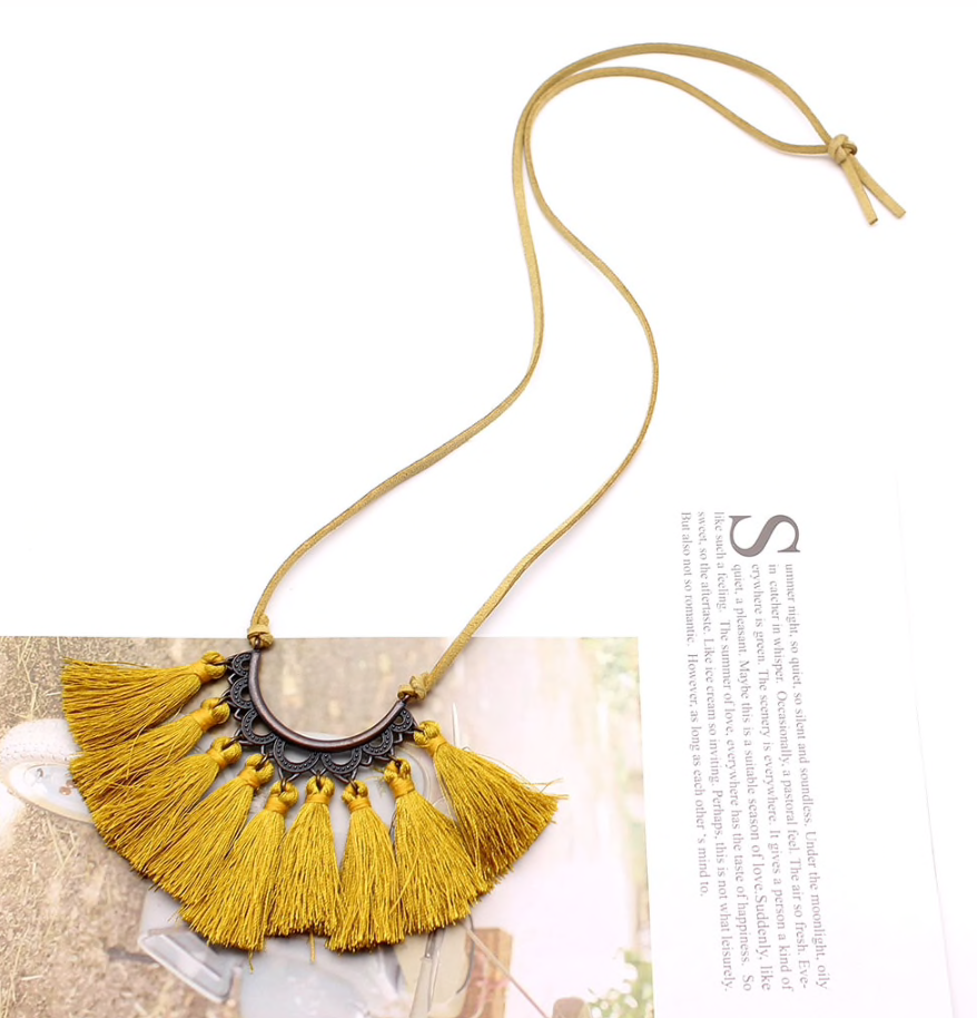 Boho Tassel Necklace