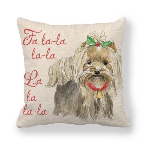 【Christmas Sale-BUY 2 GET Extra 10% DISCOUNT】Handmade Dog Christmas Pillow Case - ChoiceBird