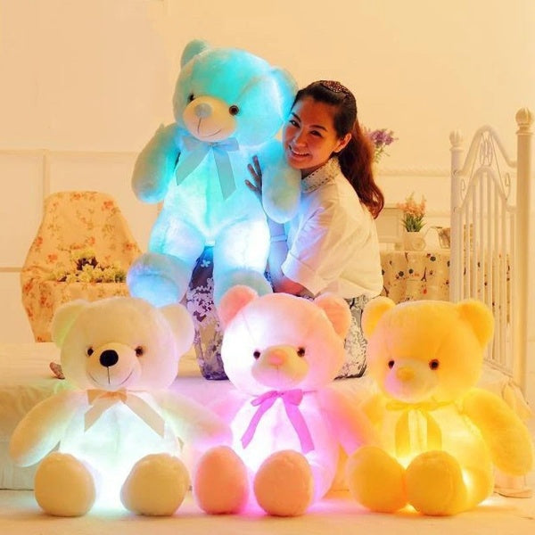 Luminous Colorful Teddy Bear