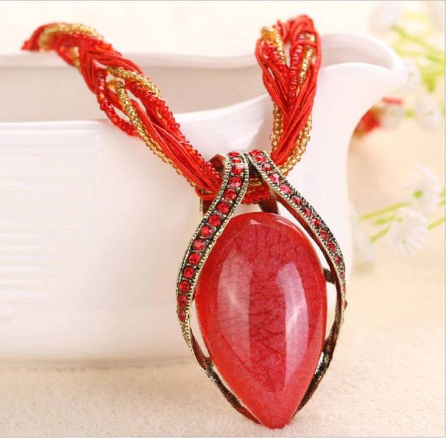 Bohemian Drop Pendant