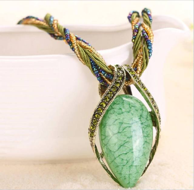 Bohemian Drop Pendant