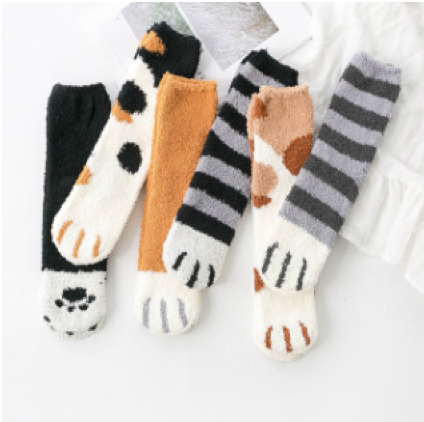 Cat Paw Socks
