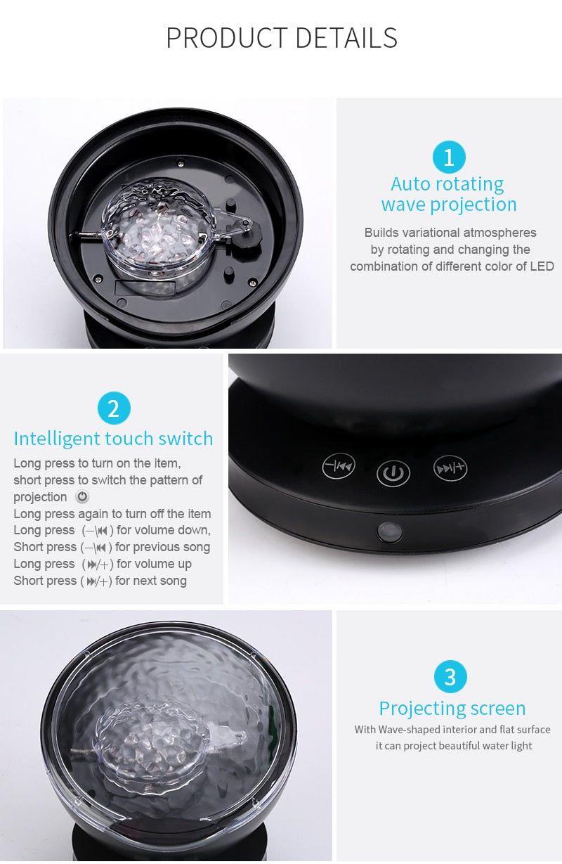 Romantic Ocean Wave Moon Light - ChoiceBird