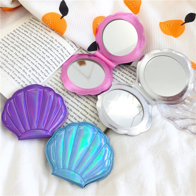 Laser Color Cute Makeup Mirror - ChoiceBird