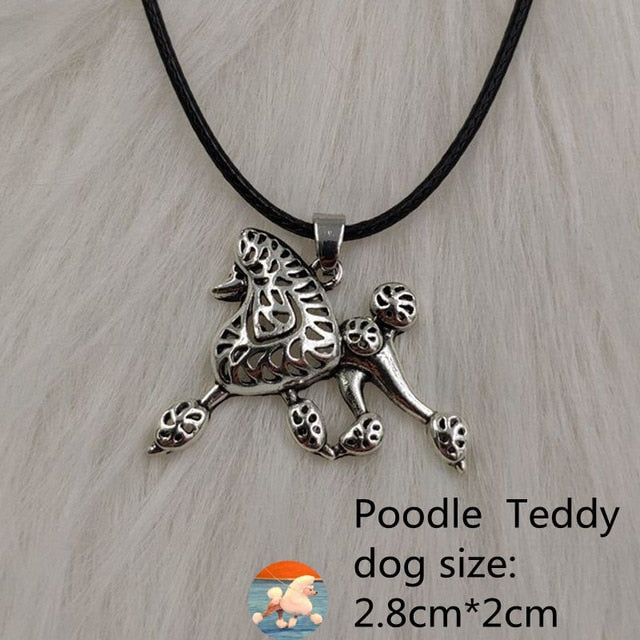 Dog Antique Silver Pendant{VIP Gift}