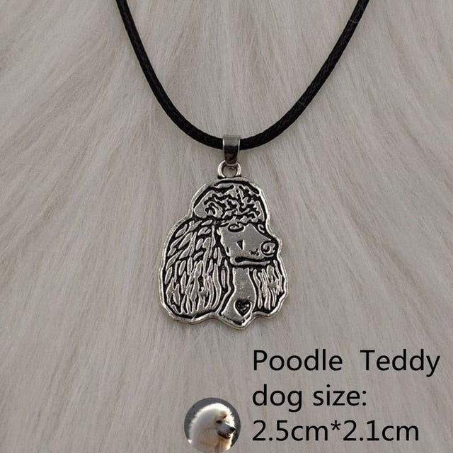 Dog Antique Silver Pendant{VIP Gift}